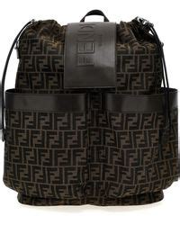 Fendi Strike Large Fendi Roma Leather 